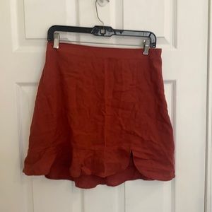Rusty red Abercrombie & Fitch skirt